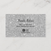 Nail Pools Roos Gold Drivers Zilver Glitter Salon Visitekaartje (Achterkant)