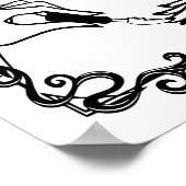 Nail Pools schilderen is een kunst Poster (Hoek)