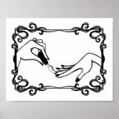 Nail Pools schilderen is een kunst Poster (Voorkant)