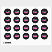 Nail-Poolse apotheker Ronde Sticker (Vel)