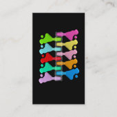 Nail Poolse buizen vormen een Nail Technicus Visitekaartje (Voorkant)