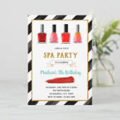 Nail-poolse feestdag kaart (Staand voorkant)