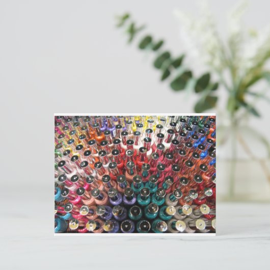 Nail Poolse flessen Briefkaart (Staand voorkant)