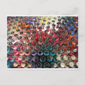 Nail Poolse flessen Briefkaart (Voorkant)