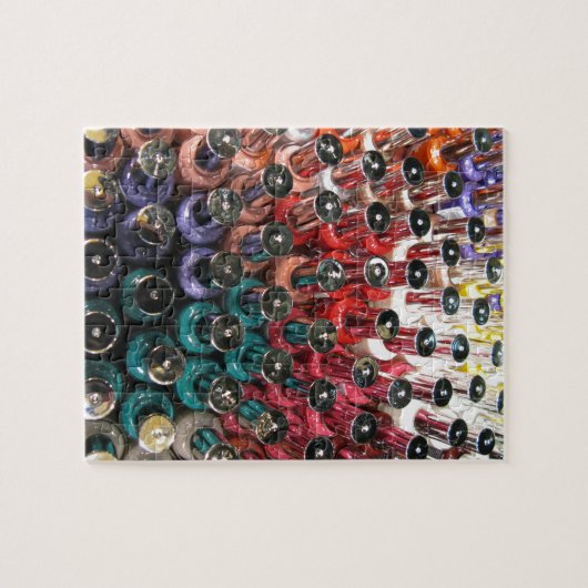 Nail Poolse flessen Legpuzzel (Horizontaal)