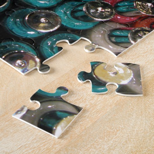 Nail Poolse flessen Legpuzzel (Zijkant)