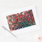 Nail Poolse flessen Rechthoekige Sticker (Envelop)