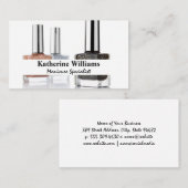 Nail Poolse flessen Visitekaartje (Voorkant / Achterkant)