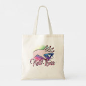 Nail Poolse Lover Gift "Nail Boss" Nail Tech Nail Tote Bag (Achterkant)