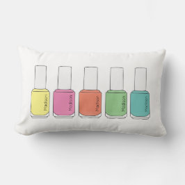 Nail Poolse naam flessen Kussen