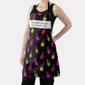 Nail: Poolse naam patroonaangepaste zalonspa Schort (Insitu)