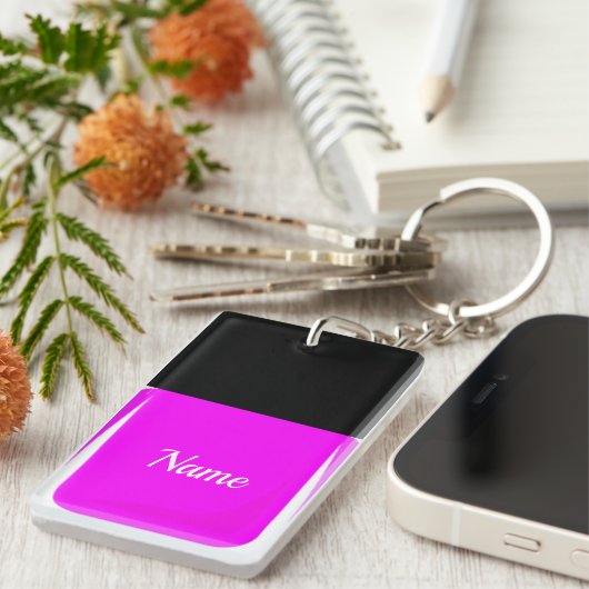 Nail Poolse Sleutelhanger Paars (Voorkant Rechts)