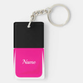Nail Poolse Sleutelhanger Roze (achterkant)