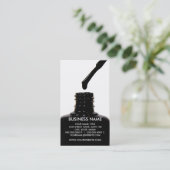 Nail Poolse transparante BG-Visitekaartjes Visitekaartje (Staand voorkant)