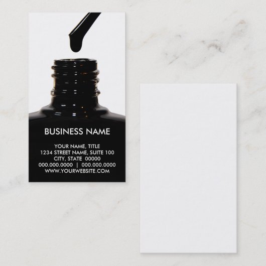 Nail Poolse Visitekaartjes (Voorkant / Achterkant)