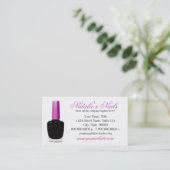 Nail Poolse Visitekaartjes (Staand voorkant)