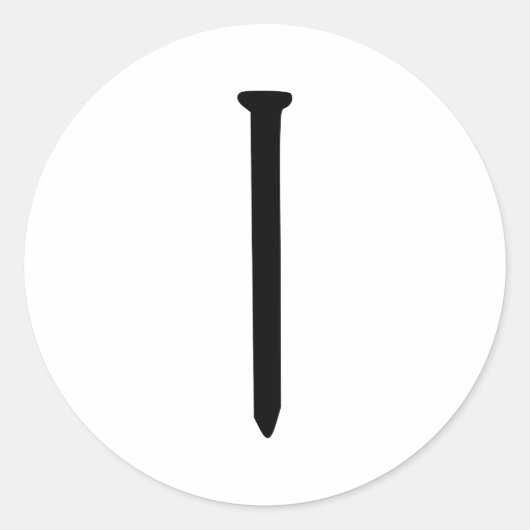 Nail Ronde Sticker (Voorkant)