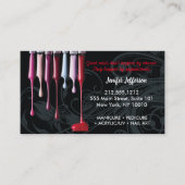 Nail Salon Afspraak Visitekaartje (Voorkant)