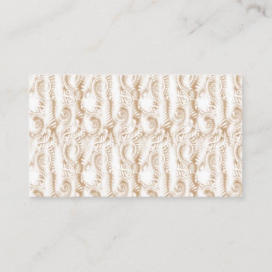 Nail Salon Afspraakkaarten | Marmer & Aangepast Afsprakenkaartje (Achterkant)