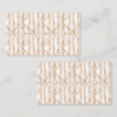 Nail Salon Afspraakkaarten | Marmer & Aangepast Afsprakenkaartje (Voorkant / Achterkant)