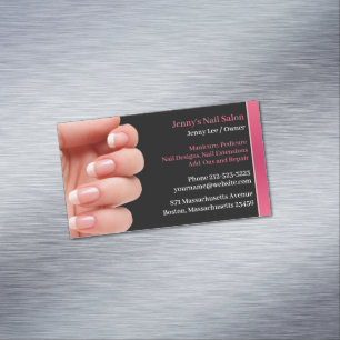 Nail Salon Artiest Magnetisch Visitekaartje
