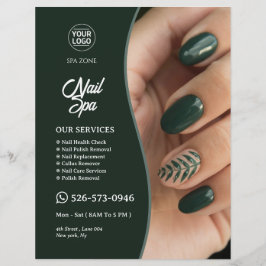 Nail Salon Bewerkbare Flyer