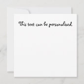 Nail Salon Business Flat Visitekaartje (Achterkant)