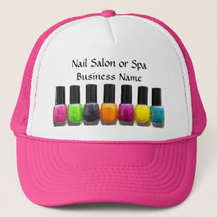 Nail Salon Business, heldere Poolse flessen Trucker Pet