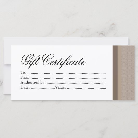 Nail Salon Cadeaubon (Achterkant)