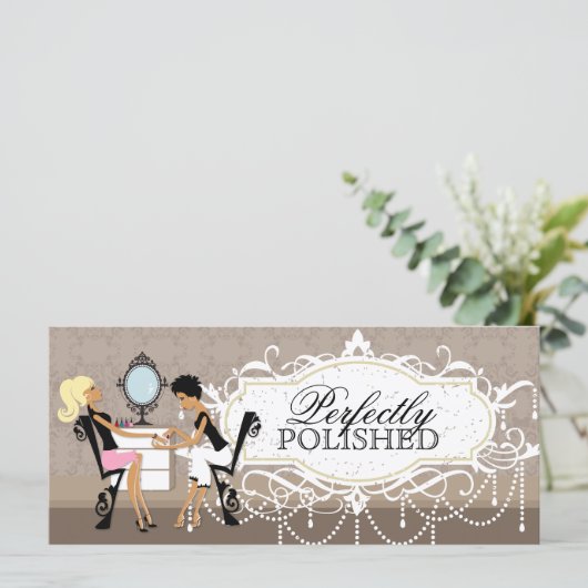 Nail Salon Cadeaubon (Staand voorkant)