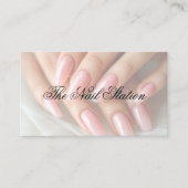 Nail Salon Classy Appointment Cards Visitekaartje (Voorkant)