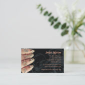Nail Salon Loyalty Korting Visitekaartje (Staand voorkant)