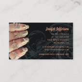 Nail Salon Loyalty Korting Visitekaartje (Voorkant)