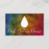 Nail Salon Loyalty Punch Card (Voorkant)