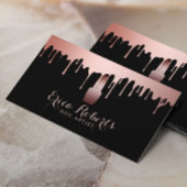Nail Salon Makeup Artiest Roos Gold Driving Pools Visitekaartje