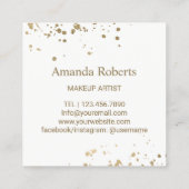 Nail Salon Makeup Artist 12 Stamps Loyalty (Achterkant)