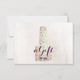 Nail Salon Manicurist Cadeaubon