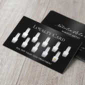 Nail Salon Manicurist Modern Black Beauty Loyalty