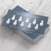 Nail Salon Manicurist Modern Dusty Blue Loyalty