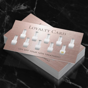 Nail Salon Manicurist Roos Gold Loyalty