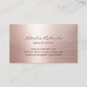 Nail Salon Manicurist Roos Gold Loyalty (Achterkant)