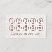 Nail Salon Manicurist Roos Gold Script Loyalty (Achterkant)