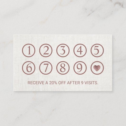 Nail Salon Manicurist Roos Gold Script Loyalty (Achterkant)