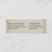 Nail Salon Mini Visitekaartje (Achterkant)