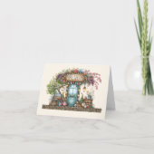 Nail Salon Note Kaart of dank u (Voorkant)