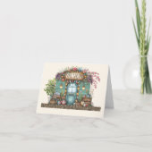 Nail Salon Note Kaart of dank u (Voorkant)