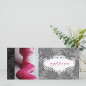 Nail Salon of Day Spa Cadeaubonnen (Staand voorkant)