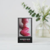 Nail Salon of Nail Technicus Visitekaartjes (Staand voorkant)