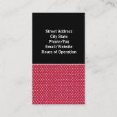 Nail Salon of Nail Technicus Visitekaartjes (Achterkant)