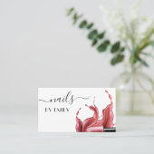 Nail Salon Poolse manicurist Visitekaartje (Staand voorkant)